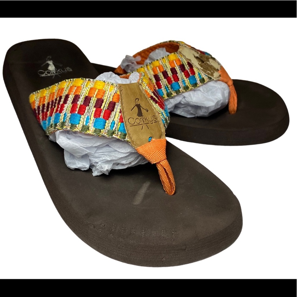 Corky flip flops SIZE 8